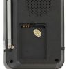 MAX MR-280 AM/FM радиоприемник с MP3 плеером, серебристый