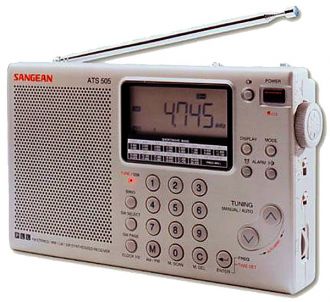 Радиоприемник Sangean ATS-505P купить в интернет магазине lpdradio.ru