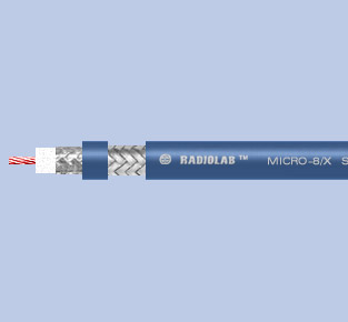Коаксиальный кабель RG-8X ACU (blue) RadioLab купить в интернет магазине lpdradio.ru